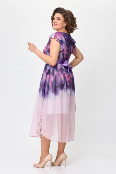Платье Solomeya Lux 958 лиловый - фото 4