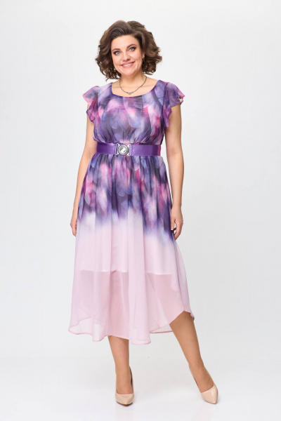 Платье Solomeya Lux 958 лиловый - фото 2