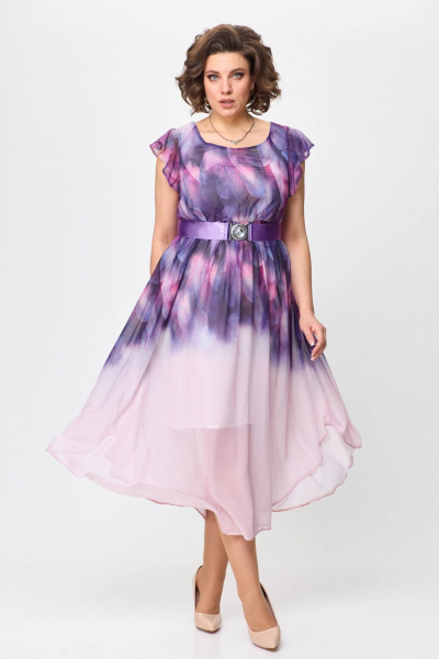 Платье Solomeya Lux 958 лиловый - фото 1
