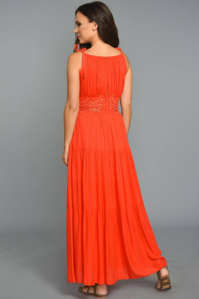 Платье Teffi Style L-1180 красный - фото 3