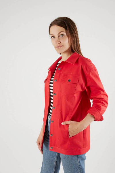 Куртка Legend Style G-012 красный - фото 2