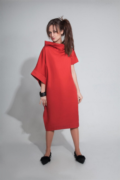 Платье ElPaiz 300 красный - фото 1
