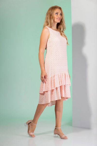 Платье Angelina & Сompany 390 розовый - фото 4