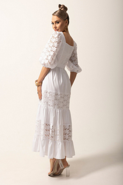 Платье Golden Valley 44117-1 белый - фото 3