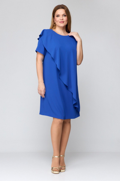 Платье Laikony L-661 синий - фото 2