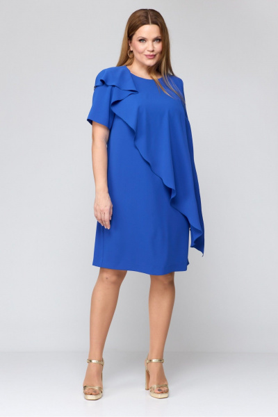 Платье Laikony L-661 синий - фото 1