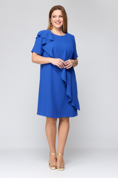 Платье Laikony L-661 синий - фото 5