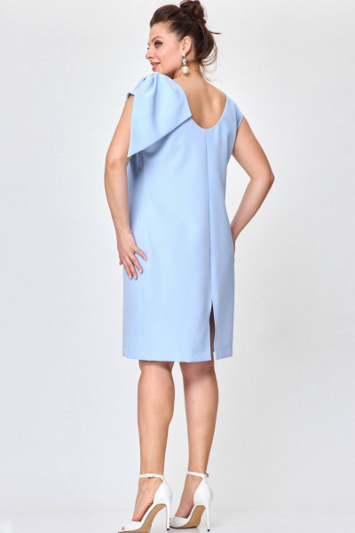 Платье SOVA 11225 голубой - фото 4