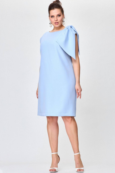 Платье SOVA 11225 голубой - фото 3
