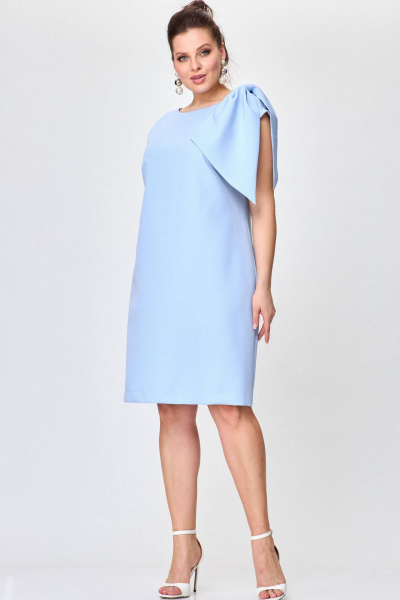 Платье SOVA 11225 голубой - фото 2