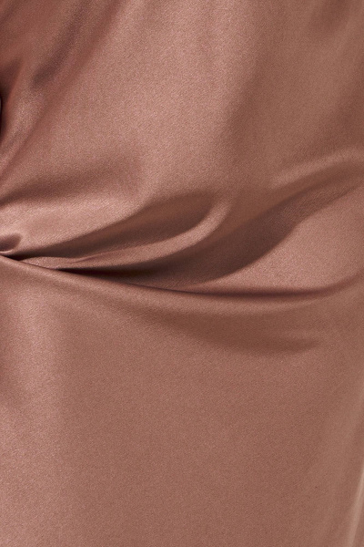 Платье IVA 1587 коричневый - фото 4
