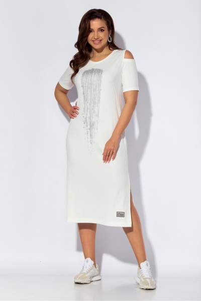 Платье TAiER 1206-1 белый - фото 1