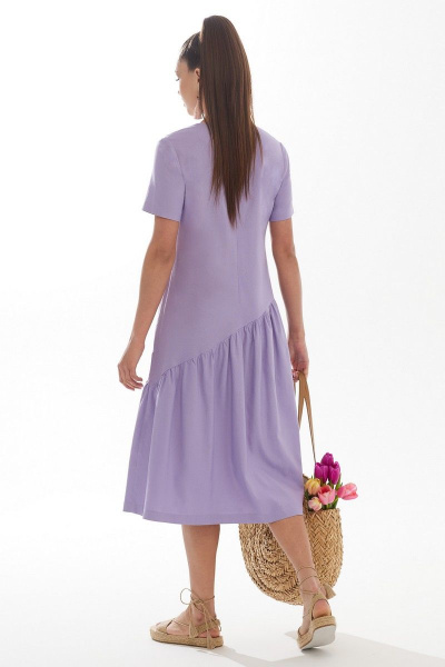 Платье Galean Style 854.1 фиолет - фото 4