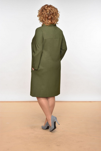 Платье Lady Style Classic 1520 зеленый - фото 3