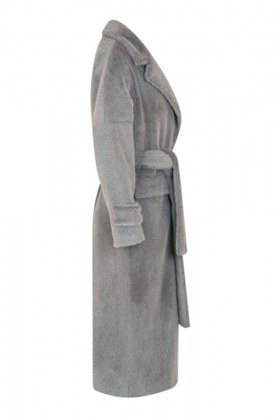 Пальто Elema 1-961-164 серый - фото 2