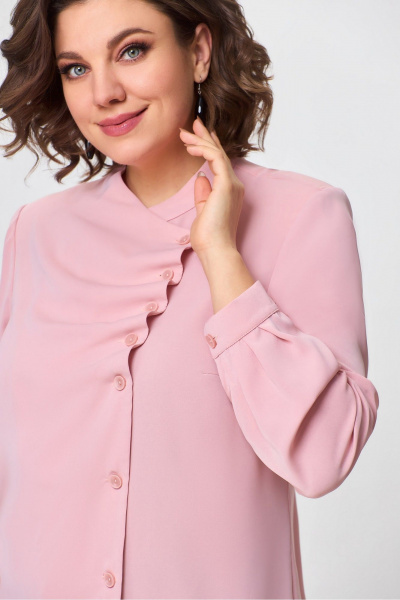 Блуза DaLi 5530.1 розовая - фото 4
