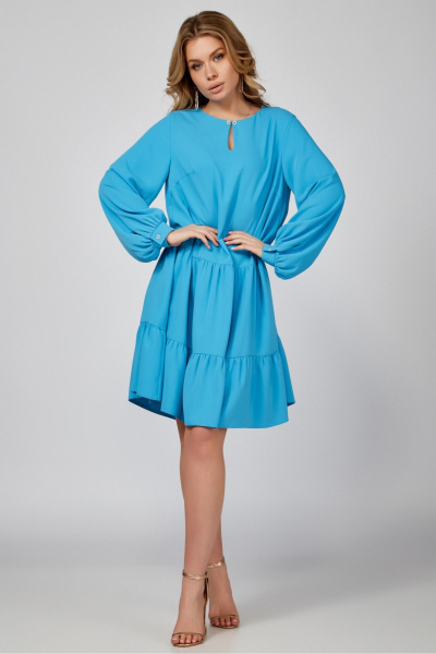 Платье Laikony L-361 голубой - фото 1