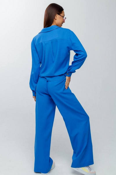 Блуза, брюки Gold Style 2564 голубой - фото 4