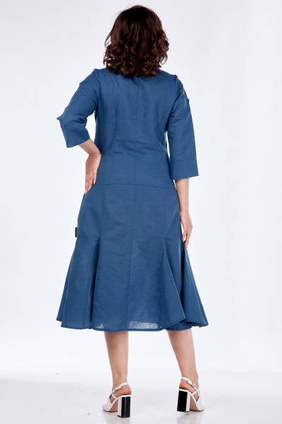 Платье Celentano lite 5016.1 синий - фото 9