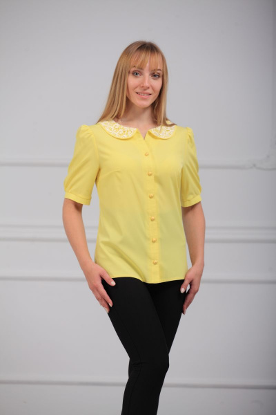 Блуза LUXTEX 0715 лимон - фото 1