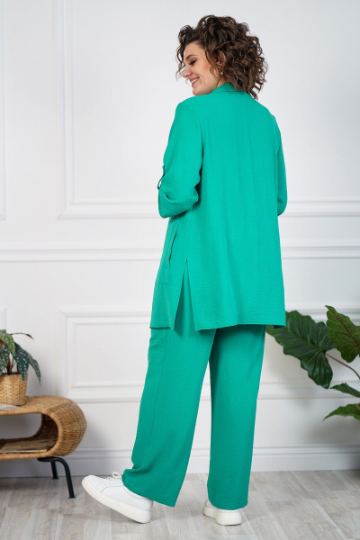 Блуза, брюки, майка Alani Collection 2094 зеленый - фото 3