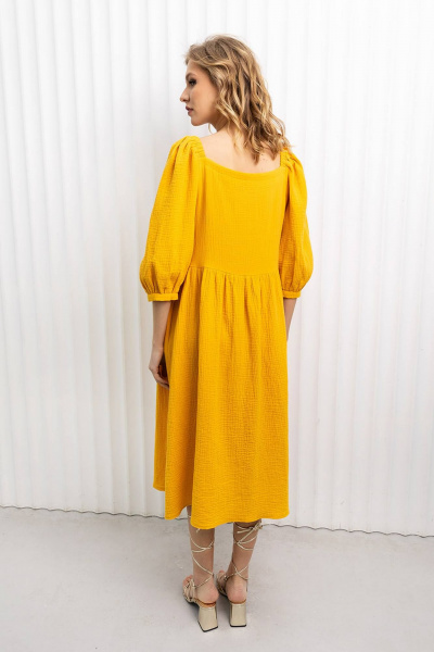 Платье Daloria 2055 желтый - фото 2