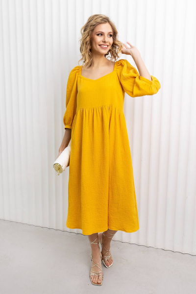 Платье Daloria 2055 желтый - фото 1