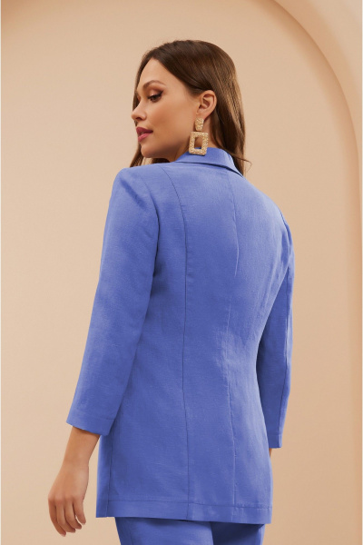 Блуза, брюки, жакет Lissana 4906 лазурно-синий - фото 8