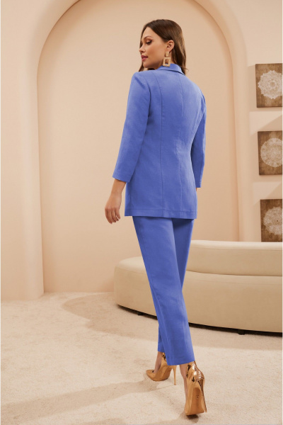 Блуза, брюки, жакет Lissana 4906 лазурно-синий - фото 7