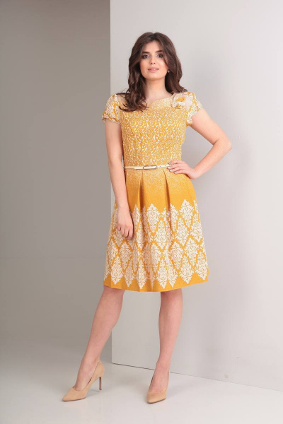 Платье TVIN 7144 желтый - фото 1