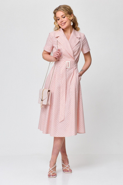 Платье T&N 7502 нежный_розовый - фото 1