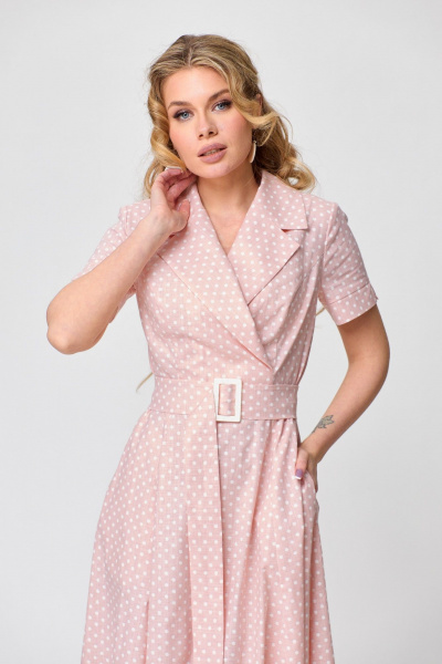Платье T&N 7502 нежный_розовый - фото 4