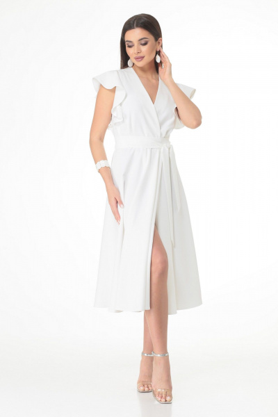 Платье T&N 7506 белый - фото 5