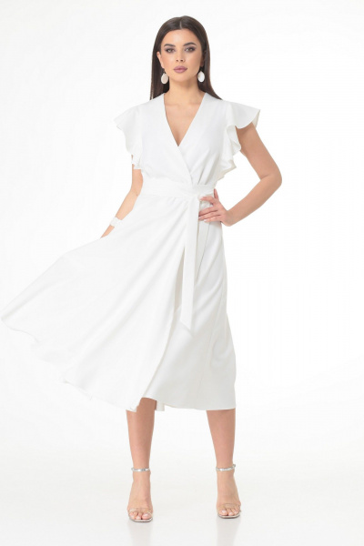 Платье T&N 7506 белый - фото 2