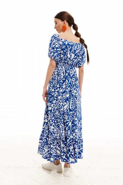 Платье ELLETTO LIFE 1015 сине-белый - фото 3