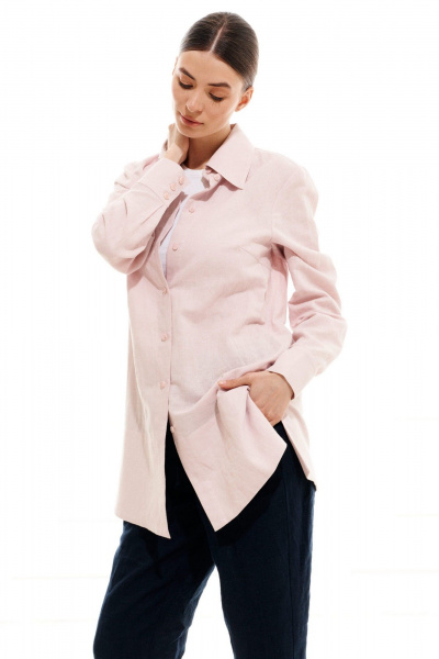 Блуза ELLETTO LIFE 3712 розовый - фото 14
