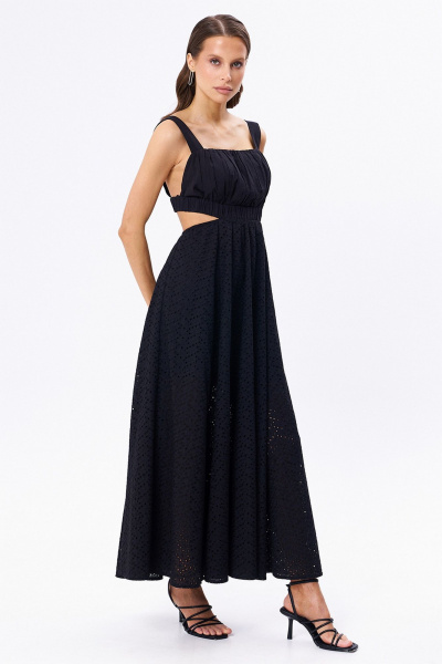 Платье KaVaRi 1082 черный - фото 6