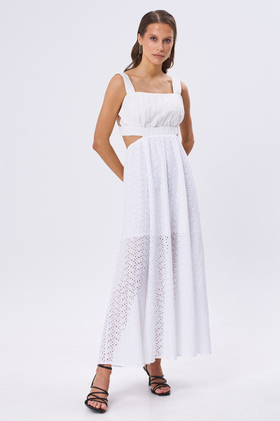 Платье KaVaRi 1082.1 белый - фото 4