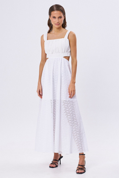 Платье KaVaRi 1082.1 белый - фото 3
