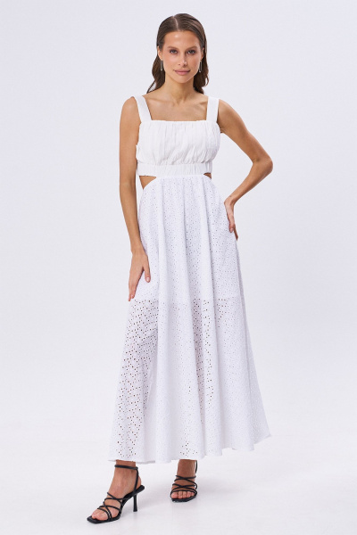 Платье KaVaRi 1082.1 белый - фото 1