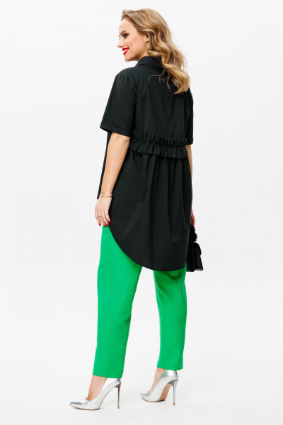 Блуза, брюки Mubliz 156 зеленый - фото 2