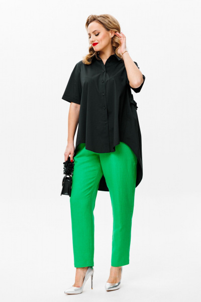 Блуза, брюки Mubliz 156 зеленый - фото 9