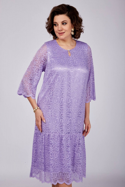 Платье SOVITA 919 фиолет - фото 5