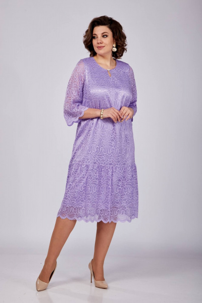 Платье SOVITA 919 фиолет - фото 4