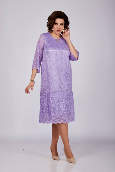 Платье SOVITA 919 фиолет - фото 1
