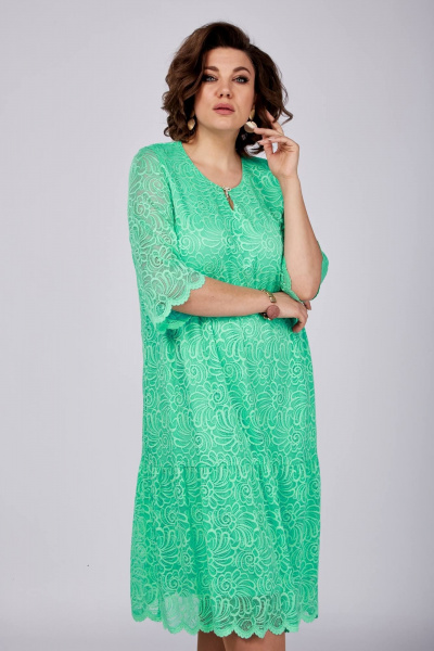 Платье SOVITA 919 зеленый - фото 6