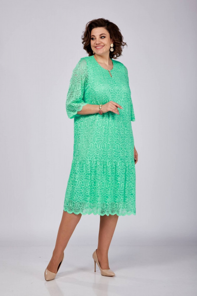 Платье SOVITA 919 зеленый - фото 3