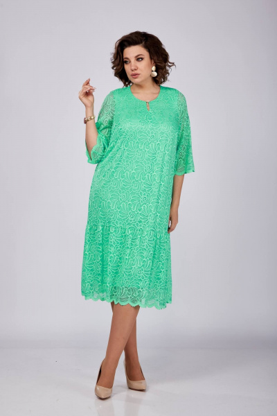 Платье SOVITA 919 зеленый - фото 2