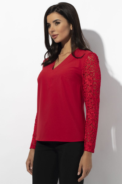Блуза VIZAVI 625 красный - фото 2