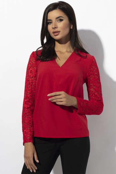Блуза VIZAVI 625 красный - фото 1